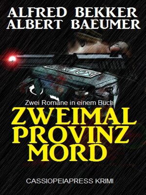 cover image of Zweimal Provinzmord
